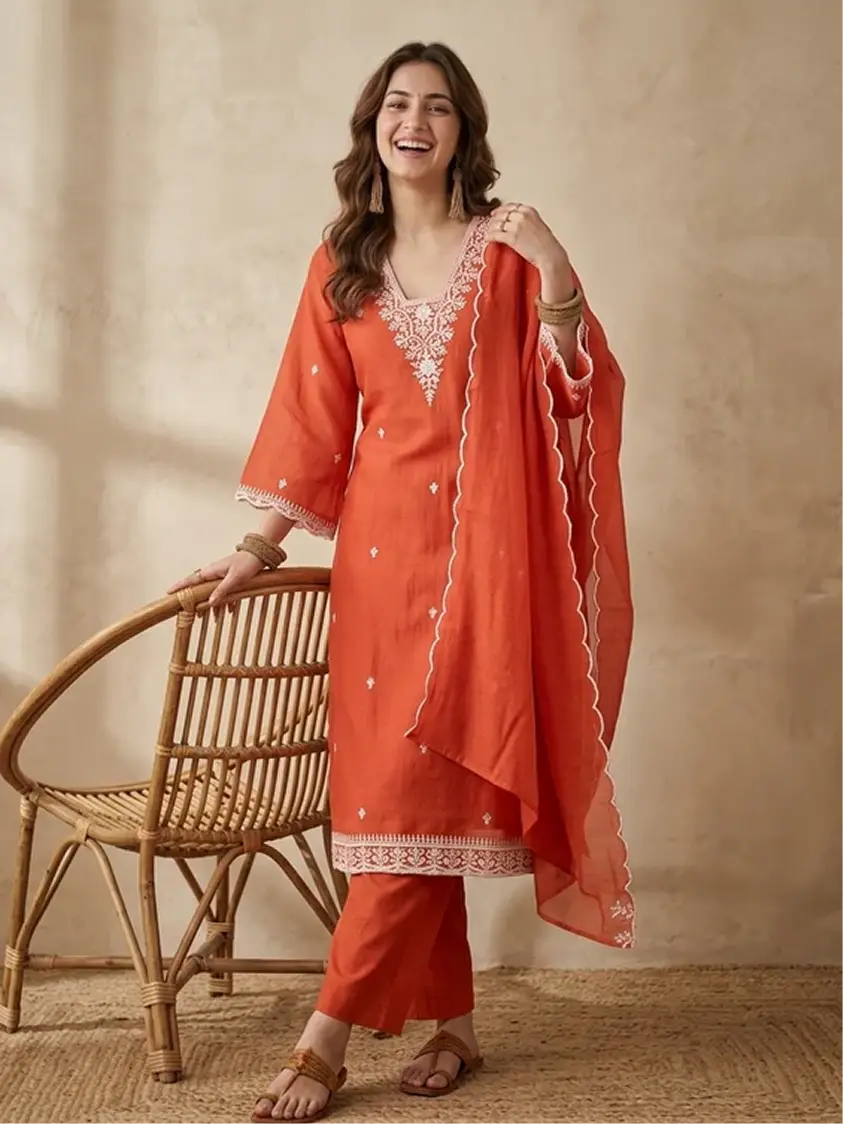 Embroidered Salwar Suit